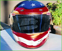 Front of Helmet