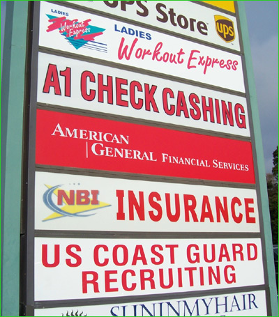 Lighted Sign